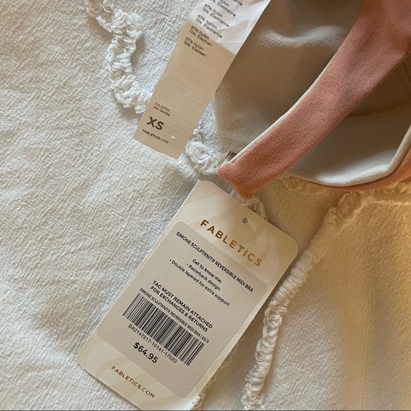 fabletics // simone sculpt knit reversible midi bra - Picture 6 of 10